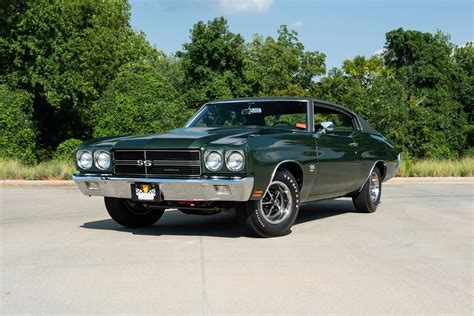 Forest Green 1970 Chevy Chevelle Ss Is A Two Owner 396 Restored To