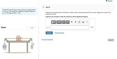 Solved The Lb Block B Rests On The Surface Of A Table Chegg