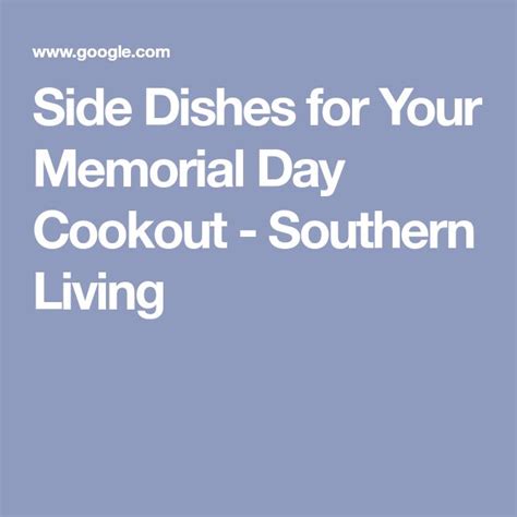 40 Memorial Day Side Dishes That Will Steal The Show Side Dishes