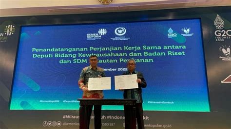 Kkp Libatkan Kemenkop Ukm Kembangkan Program Sfv