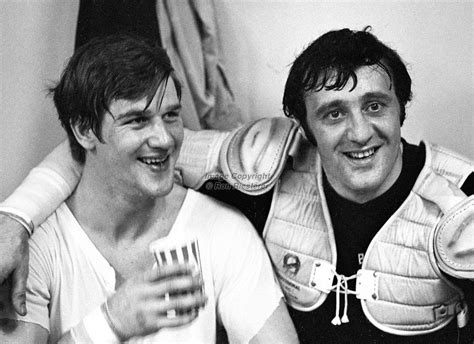 Boston Bruins Bobby Orr And Phil Esposito In The Dressing Room After