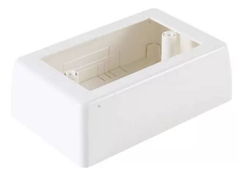 Caja De Superficie Para Pared Blanca 40mm