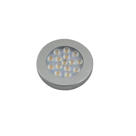 Spot 15 Led ø 70 mm TECHNILYS éclairage 12 V DC intérieur en saillie