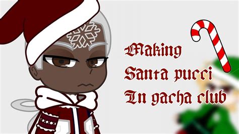 Making Santa Pucci In Gacha Club Ll Jjba Ll Diostoenail Youtube