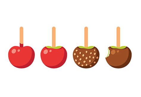 Royalty Free Caramel Apple Clip Art, Vector Images & Illustrations - iStock