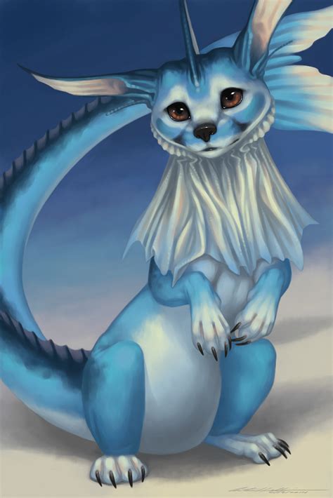 Realistic Vaporeon Drawing - Pokemon Together Imgur Eeveelution | Giblrisbox Wallpaper