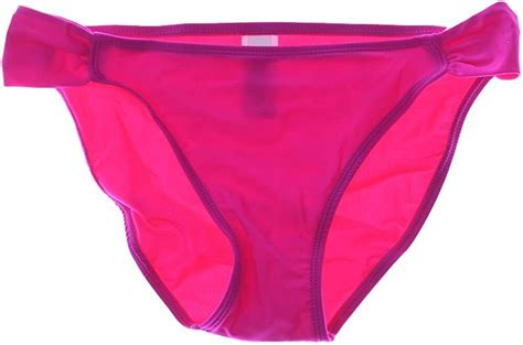 Hula Honey Pink Side Tab Hipster Bikini Swim Bottom Us Medium Ebay