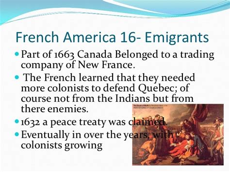 French Colonies Of North America