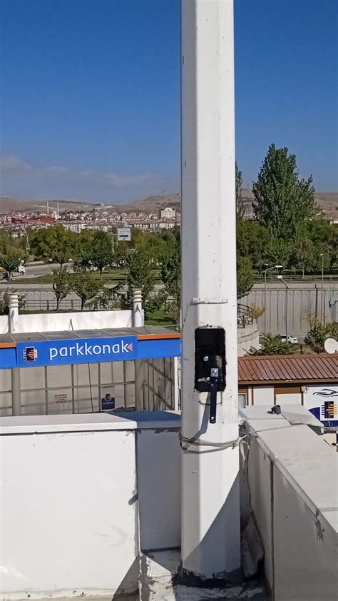 Sincan Park Konak Dinlenme Tesisi Bayrak Direği Çıkrık Tamiri Türkmen