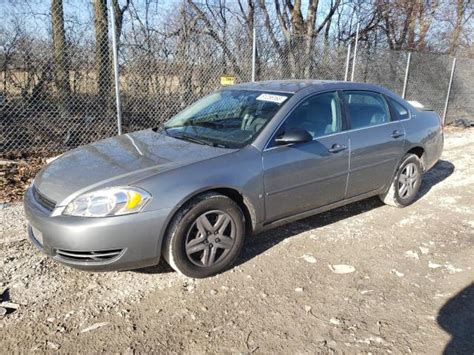 2007 CHEVROLET IMPALA LS For Sale IN CICERO Tue Feb 13 2024