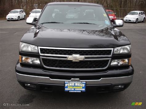 2007 Black Chevrolet Silverado 1500 Classic Lt Extended Cab 60752714