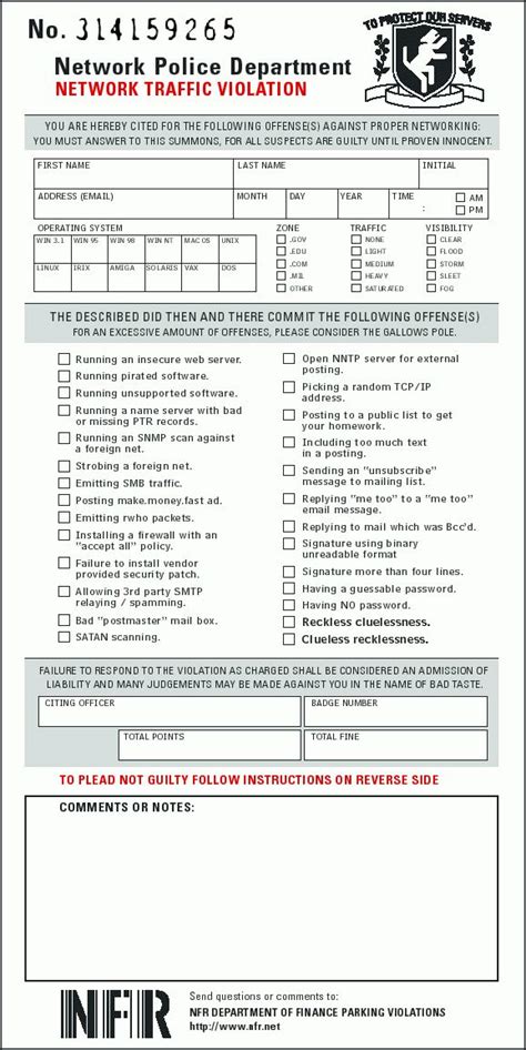 Image Traffic Violation Pertaining To Blank Speeding Ticket Template