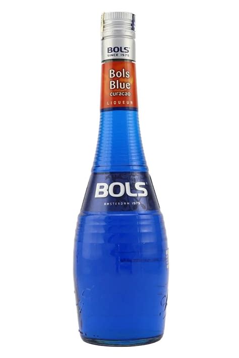 Bols Blue Curaçao Booze on the Rocks