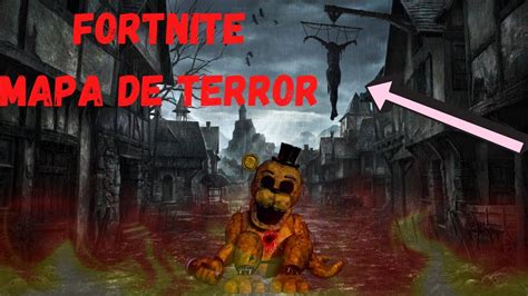 O Mapa De Terror Mais Assustador Do Fortnite Horror Map Youtube