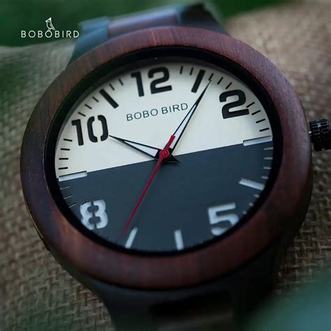 Bobo Bird Reloj Anal Gico De Madera Para Hombre Accesorio De Pulsera