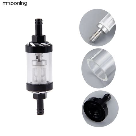 Mtsooning 8mm 5 16 Motorcycle Inner Fuel Filter Black Motocross