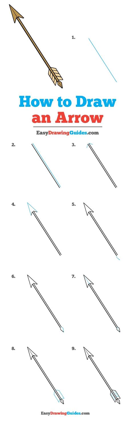 How To Draw An Arrow Really Easy Drawing Tutorial Drawing Tutorial