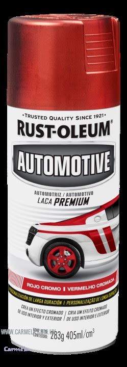 Laca Premium Rojo Cromo Automotive Rust Oleum Barraca Carmela