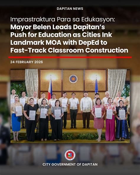 Dipolog Dapitan City Mayor Uy Mipirma Og Moa Tali Deped Alang Sa
