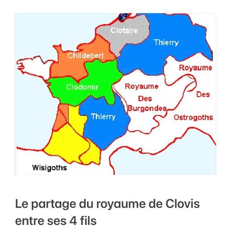 Les Fils De Clovis Clodomir Jean Marie Borghino