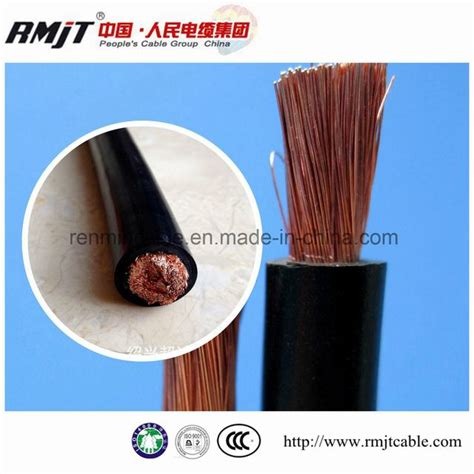 Stranded Copper Conductor Natural Rubber Sheathed Welding Cable