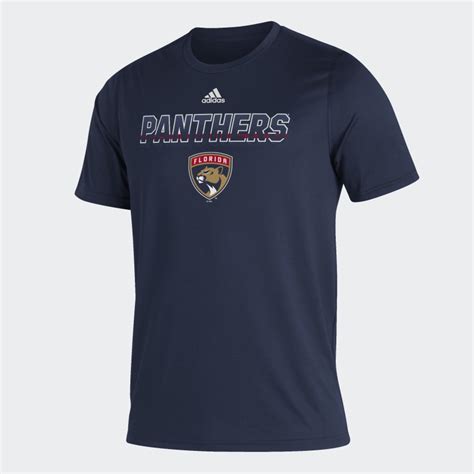 Adidas Panthers Tee Blue Mens Hockey Adidas Us