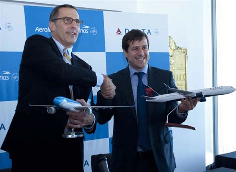 Aerol Neas Argentinas Y Delta Air Lines Firman Acuerdo Clave Para