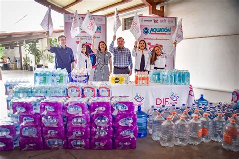 Llama DIF Ahome A Donar Agua Embotellada Para Apoyar A Familias