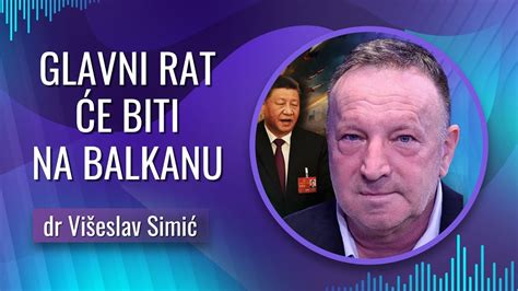 dr Višeslav Simić GLAVNI RAT ĆE BITI NA BALKANU YouTube