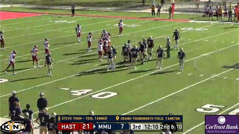 Hastings College Vs Mmu Lancers Fb Youtube