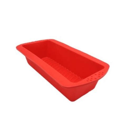 Forma de Silicone Para Bolo Pão Retangular Freezer Forno Art House