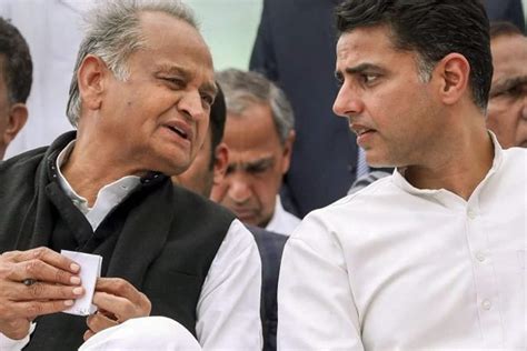 Cm Ashok Gehlot Bete Noire Sachin Pilot In Congress First Candidate