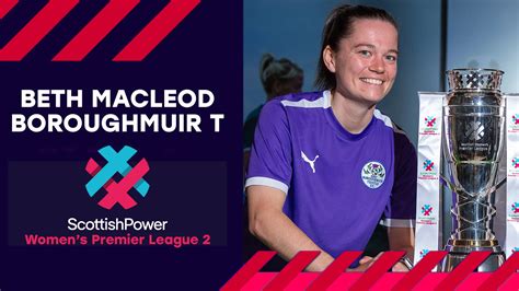 Beth Macleod Boroughmuir Thistle Scottishpower Women S