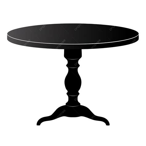 Circle Table Silhouette Png Element Home Furniture Modern Sofa