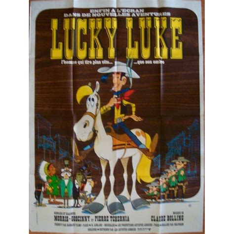 Lucky Luke Daisy Town French Movie Poster Illustraction Gallery