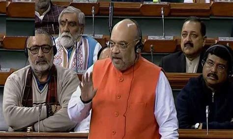 Citizenship Bill Not Even 001 Percent Against Minorities Says Amit Shah