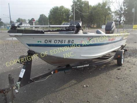 1994 Bass Tracker Pro Dv17 176 Aluminum Boat Edinburg Auction Sales Inc