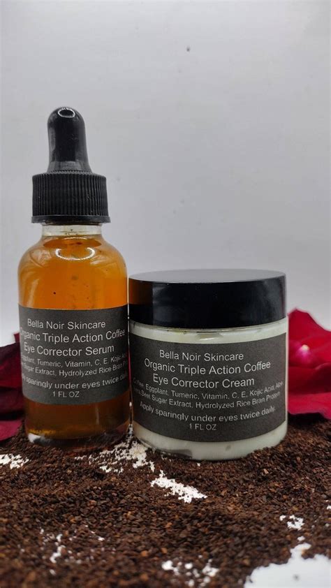 Herbal Coffee Eye Serum Under Eye Serum Puffy Eyes Undereye Serum