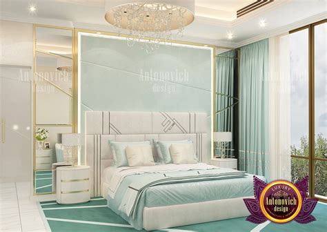 Light Green Bedroom Furniture in Dubai by LUXURY ANTONOVICH DESIGN ...