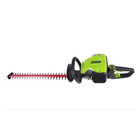 Greenworks Pro 80 Volt 26 In Dual Cordless Electric Hedge Trimmer With