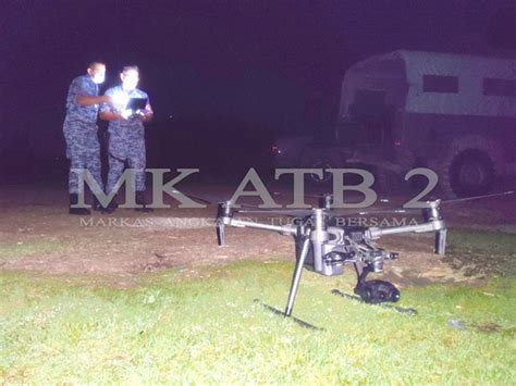 Atb Terima Aset Dron Mantapkan Operasi Kawal Sempadan Utusan Borneo