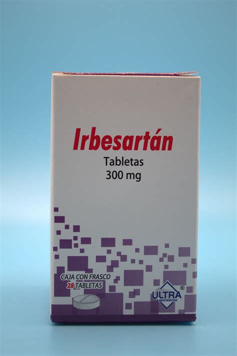 Irbesartan Mg Frasco Tabletas Farma Gen