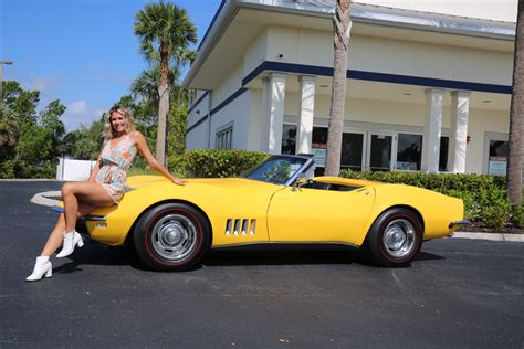 Used 1968 Chevrolet Corvette Stingray For Sale 34000 Muscle Cars For Sale Inc Stock 2484