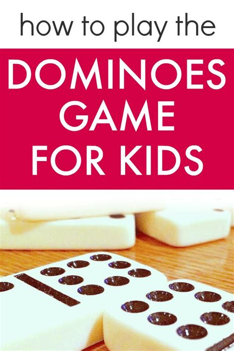 Playful Dominoes Game For Kids Fun Learning Activity