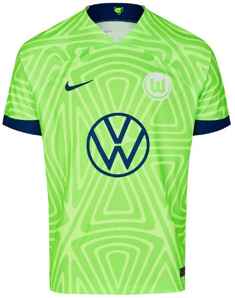 New VfL Wolfsburg Jersey 2022 2023 Nike Wolfsburg Home Away Kits 22