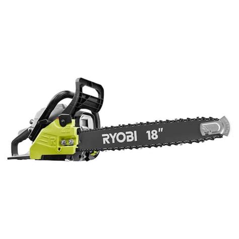 Ryobi In Cc Cycle Gas Chainsaw Pole Saw With Heavy Duty Case