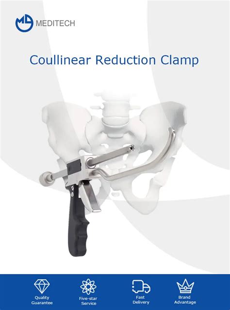 Quality Assured Instrument Orthopedic Collinear Reduction Clamp