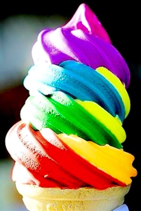 Pin By Carla On Colour Love Rainbow Ice Cream Ice Cream Colorful