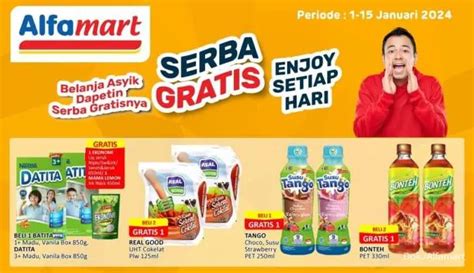 Promo Alfamart Serba Gratis S D Januari Susu Hingga Camilan