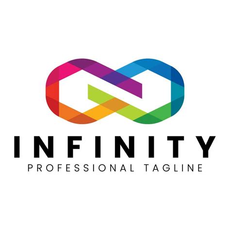 infinity vector logo template masterbundles